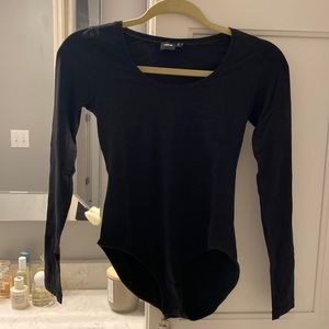 ASOS - black scoop neck bodysuit